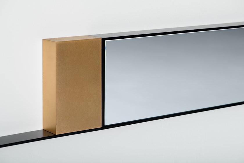 MDF Italia Стальное зеркало с настенной рамой sun-id-1463103 - Вид №3