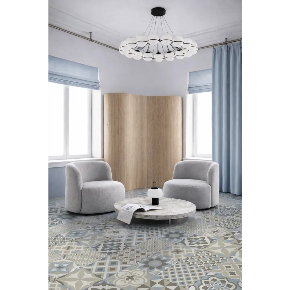 Глазурованный керамогранит Eternal 2026 Classic Neutral 20x20 см 0.95 м² матовый цвет серый Santreyd STLM-2169702 - Вид №12