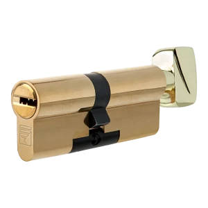 Цилиндр Apecs Premier XR-60-C15-G, 30x30 мм, ключ/вертушка, цвет золото 82379258 STLM-2179904