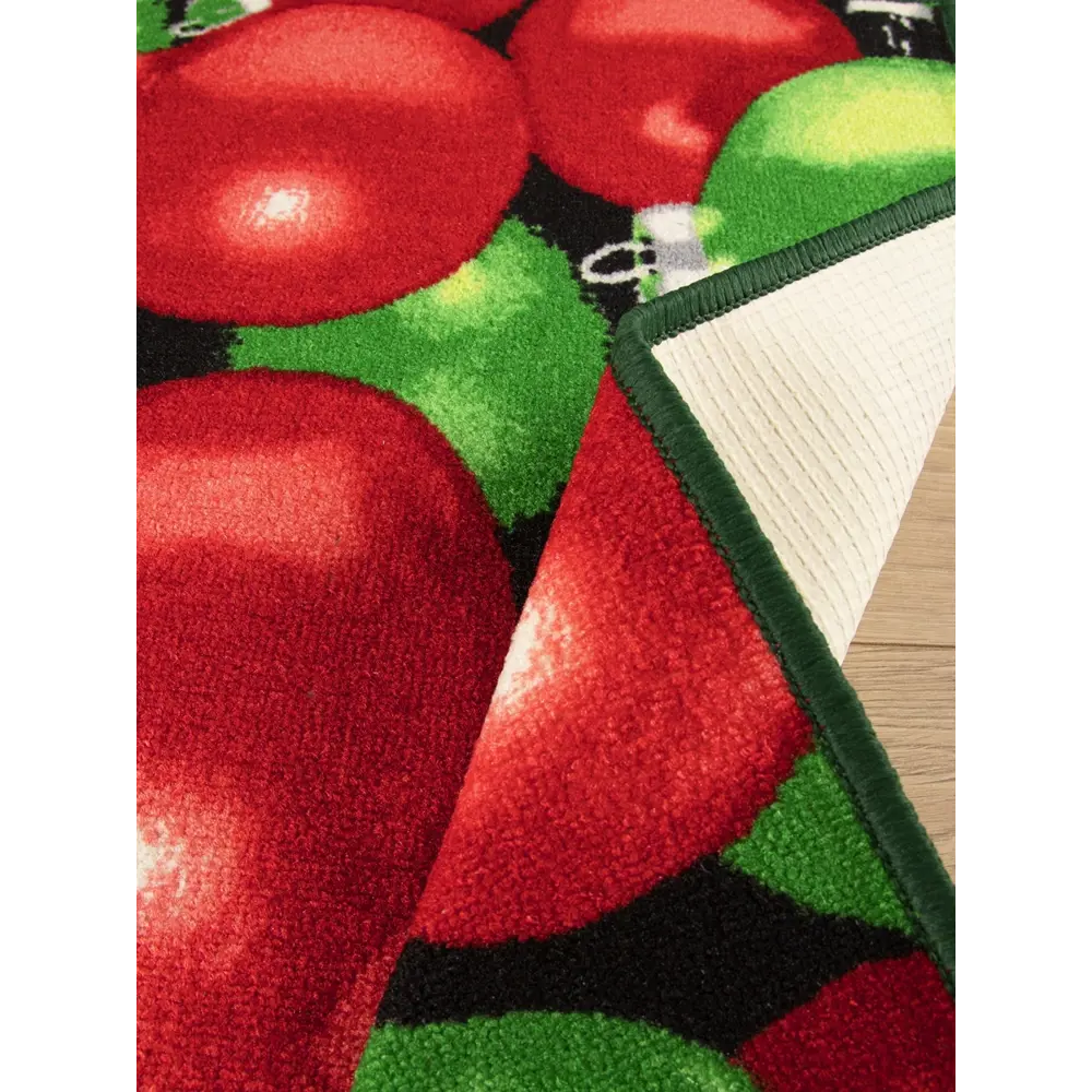 Коврик Новогодние шары 40x60 см нейлон цвет мультиколор 83704053 STLM-2192383 CTIM  - Вид №4