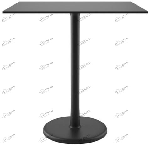 COLOS Прямоугольный стол из окрашенного металла и столешница из hpl Alfiere sun-id-1480388