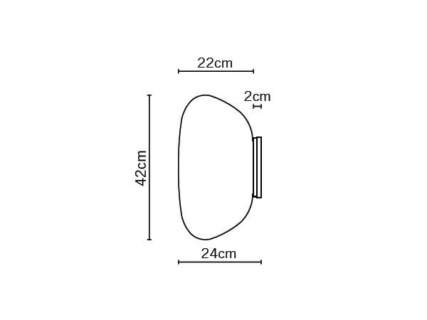 Стеклянный потолочный светильник Fabbian Lumi Poga ARCH-00031656 - Вид №2