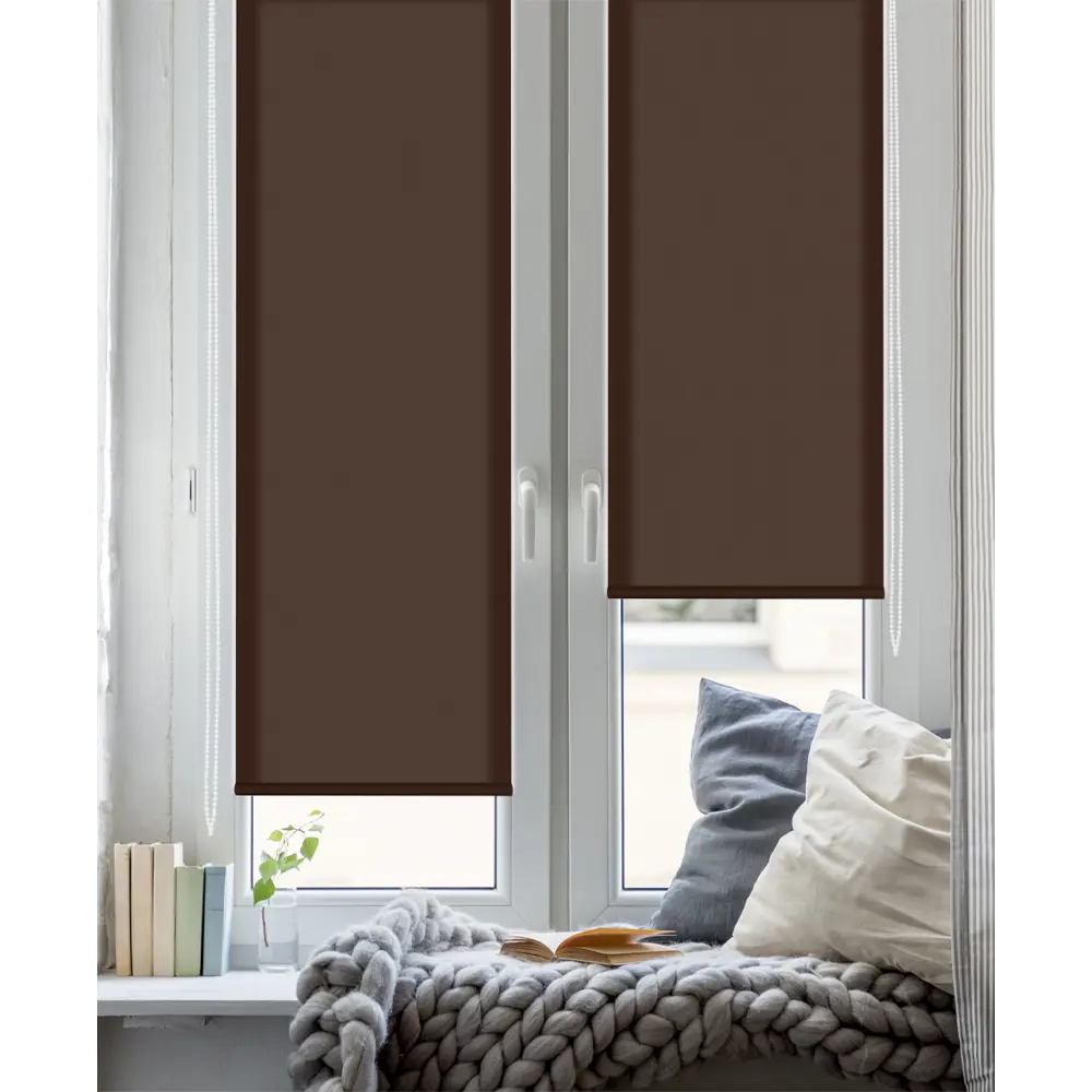 Рулонная штора GARDEN Stars Light 50×160 см коричневая 89409311 STLM-1577664 - Вид №5