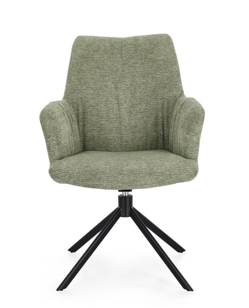 Тканевый поворотный стул с подлокотниками BIZZOTTO ALEXANDER ARCH-00028063 - Вид №13