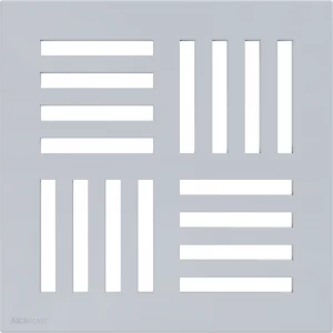 Решетка 143×143 мм, серый