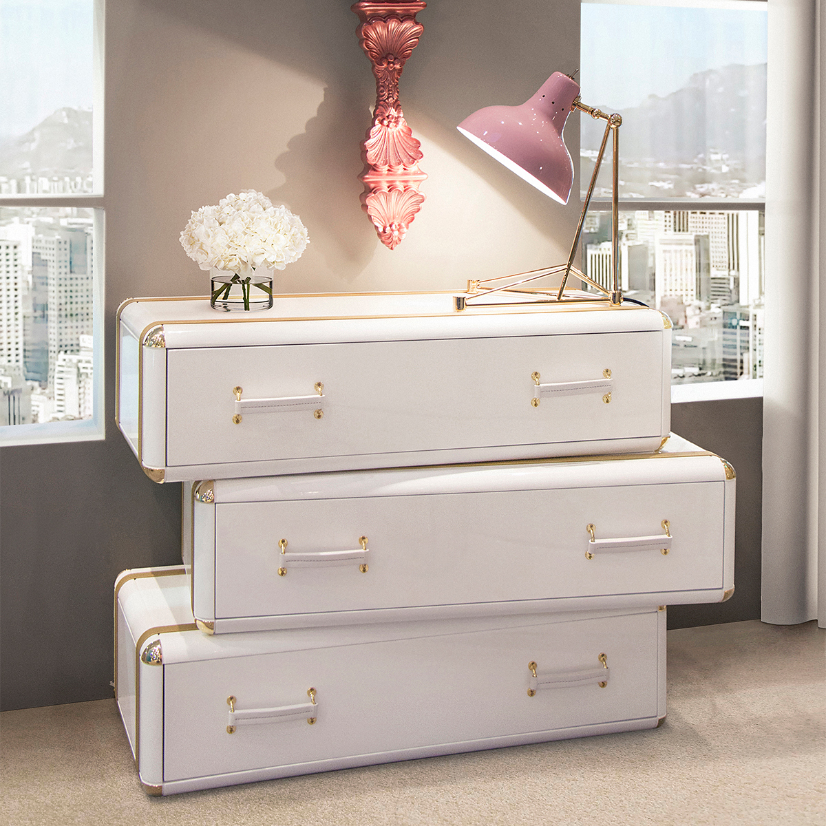 Место хранения Fantasy Air Chest 3 Drawers Covethouse CIRCU  - Вид №1