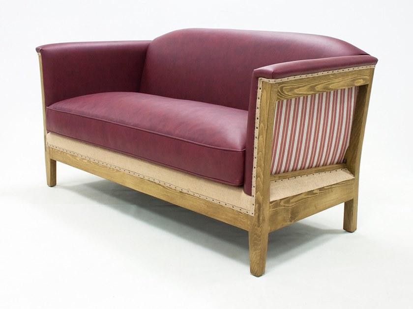 CREARTE COLLECTIONS 2-х местный кожаный диван Robin essence 83 - Вид №1