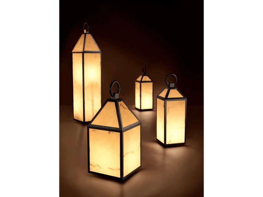 Настольная лампа Blakemore от Eichholtz 109598 EICHHOLTZ ФОНАРЬ 062031 Бежевый;черный  - Вид №2