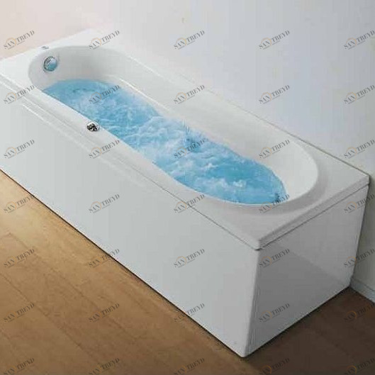 Ванна угловая с гидромассажем Thea 170 см Karolitalia BLUBLEUTHEABLUTWO170