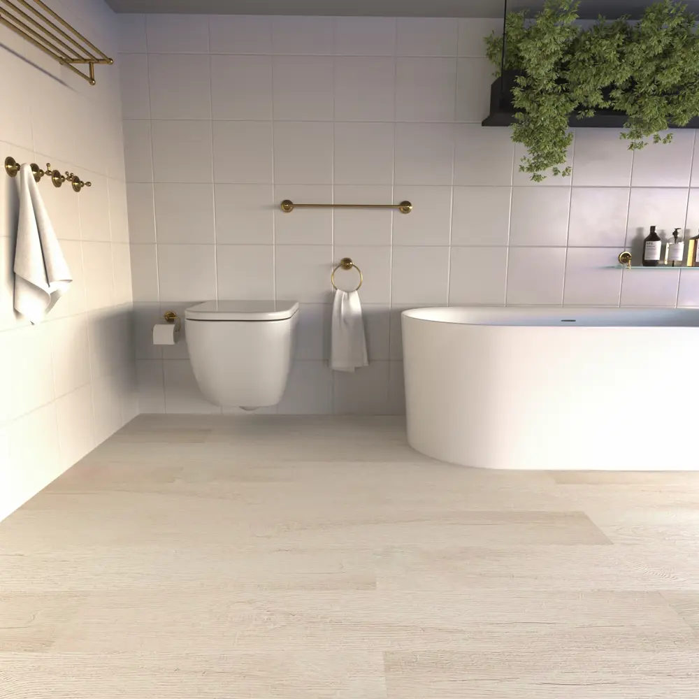 SPC плитка Atrium Дуб Уюни - влагостойкое покрытие с текстурой дерева 89341809 STLM-1398561