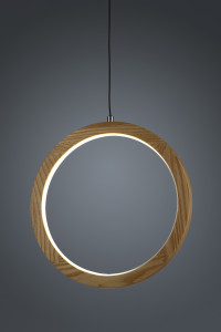 2000983199850 Подвесной светильник O-Wood диаметр 32 ELECTRORETRO Light Wood