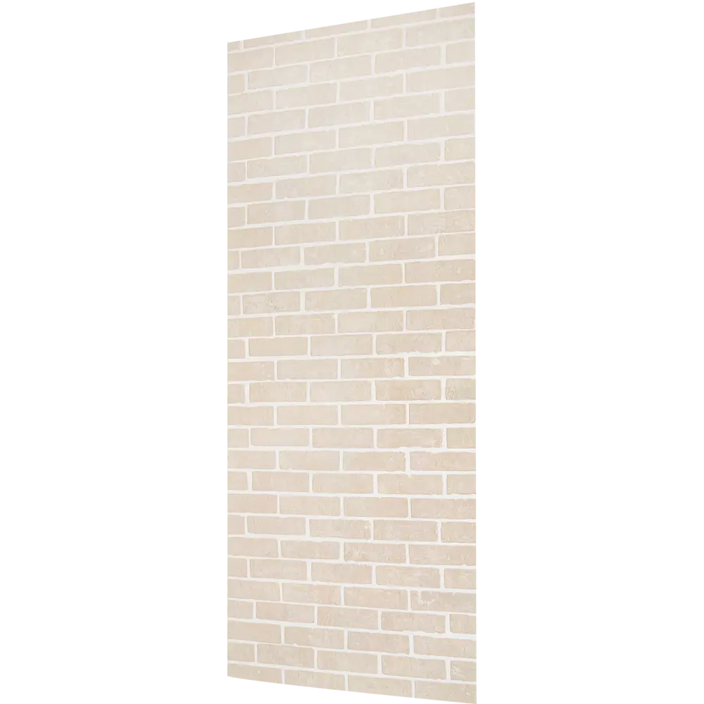 ALBIKO Декоративная панель МДФ под кирпич светло-бежевая 2200×930×6 мм 82142132 STLM-0020291 - Вид №3
