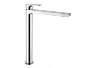 Однорычажный высокий смеситель для раковины без слива