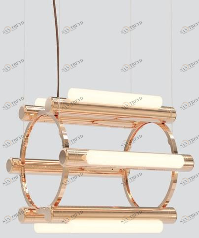 ANDlight Подвесной светильник из алюминия и акрила Pipeline Pip-cha-1