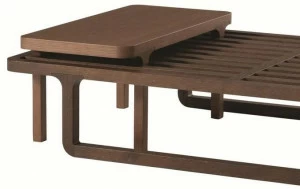 Roche Bobois Модульный прямоугольный сервисный столик из дуба Les contemporains