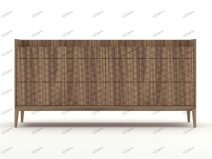 Barba design Комод из ореха Trame 70.b3