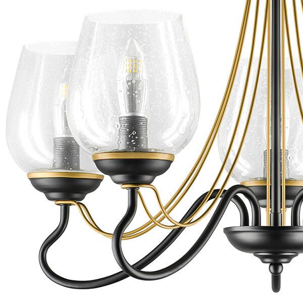 Подвесная люстра Lightstar Bolla 734057 LIGHTSTAR ДИЗАЙНЕРСКИЕ, BOLLA 220322 Золотой  - Вид №3