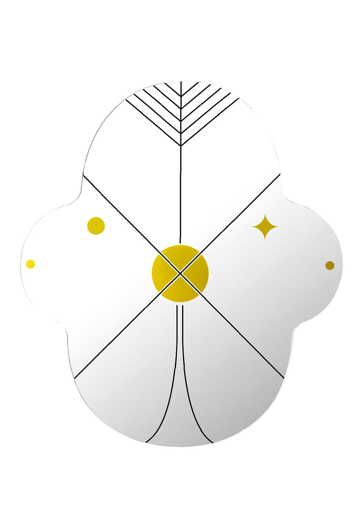 Настенное зеркало BD Barcelona KING KONG ARCH-00103679