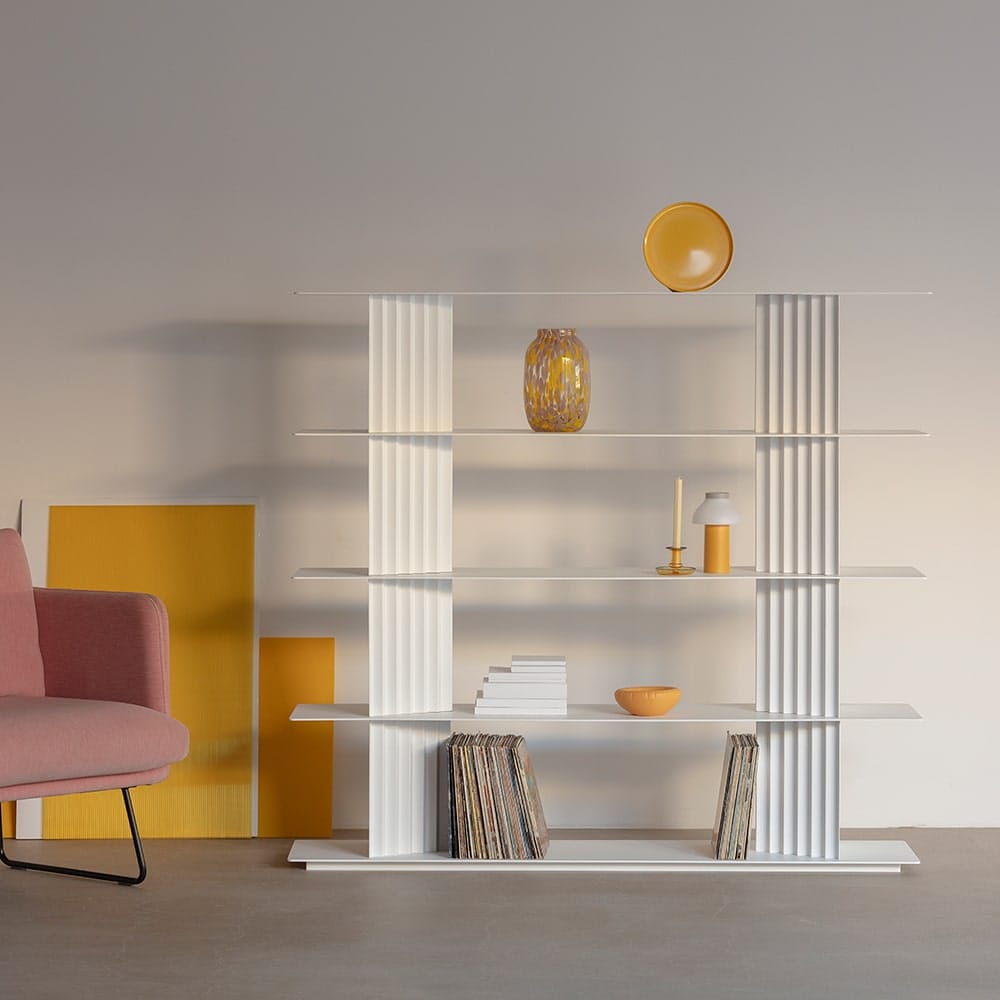 Стальная двухсторонняя Книжная полка RS Barcelona PLEC SHELVING S ARCH-00125269 - Вид №3