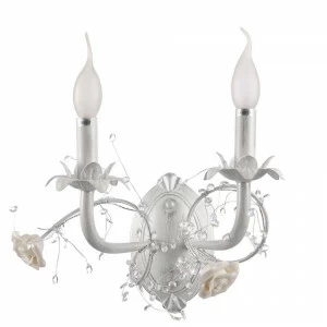 Бра керамическое белое "Эйдин" 77302.02.90.02 SEVEN FIRES ФЛОРИСТИКА 00-3931782 Белый