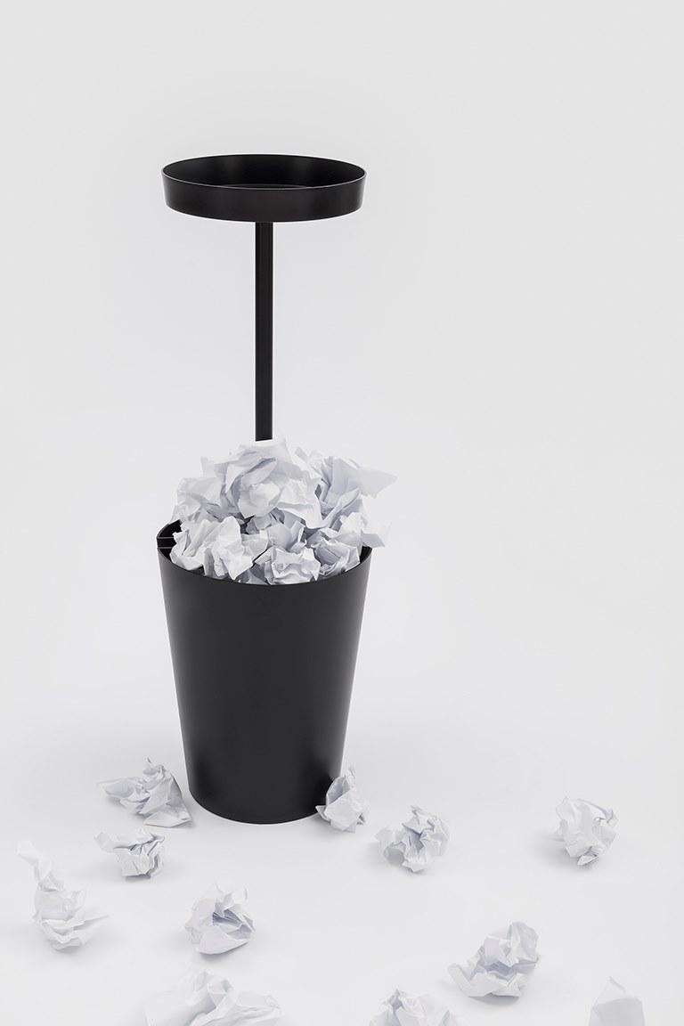 Danese Milano Напольная пепельница из металла с порошковым покрытием Bincan sun-id-1453973 - Вид №2