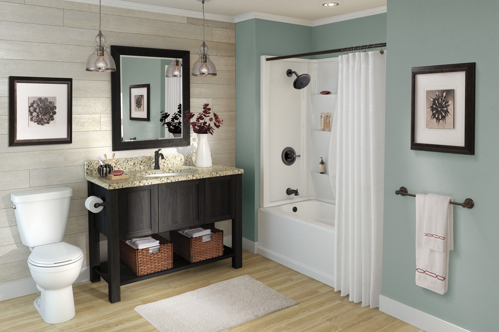 Ванна 60 x 32 дюйма - левый слив Delta Faucet 40034L - Вид №8