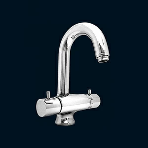 Термостатический смеситель для раковины с автоматическим сливом 15.204C MAIER TERMOMAIER