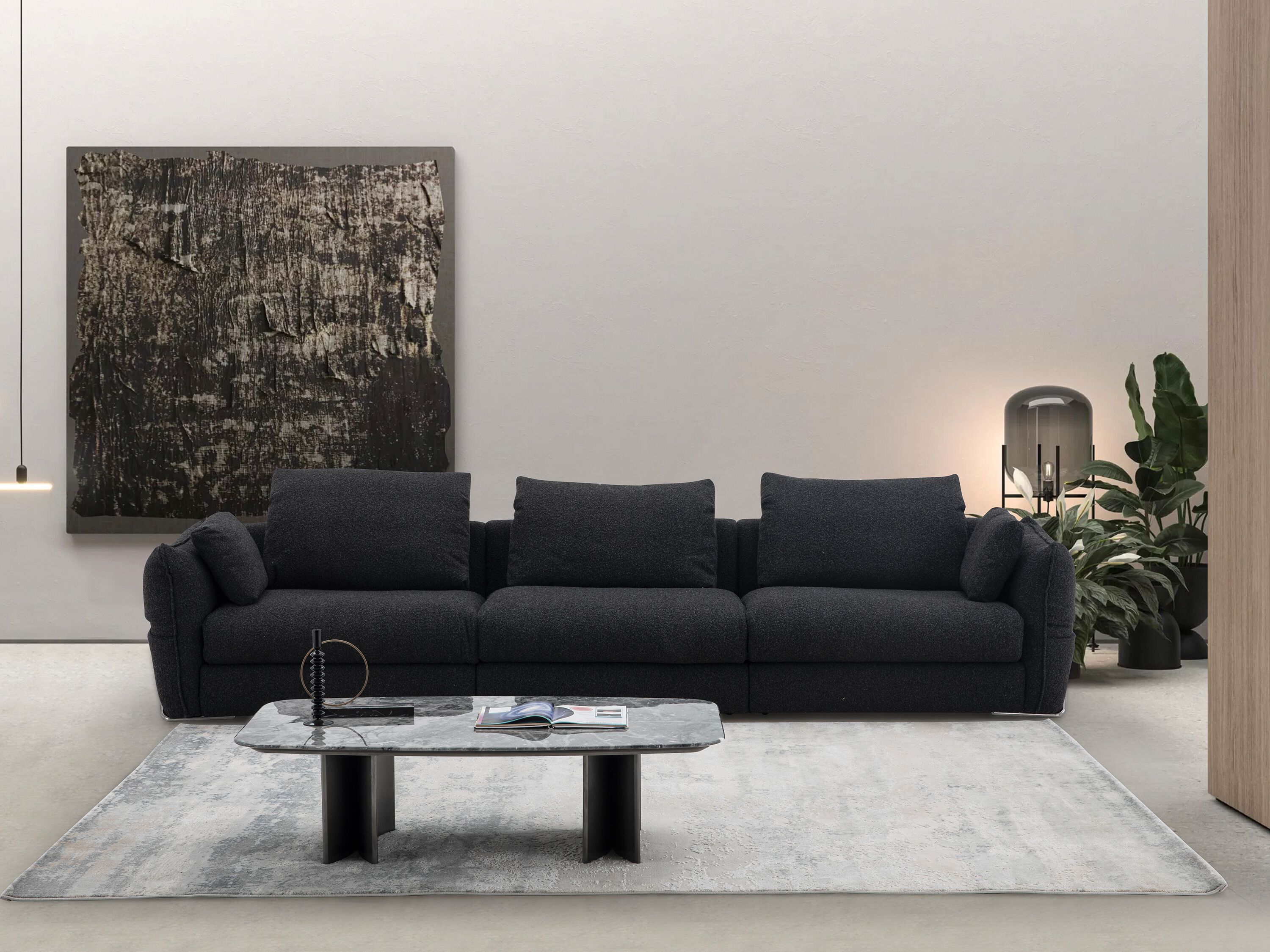 Угловой диван из ткани CAMPO DE' FIORI Coco ARCH-00067948 - Вид №4