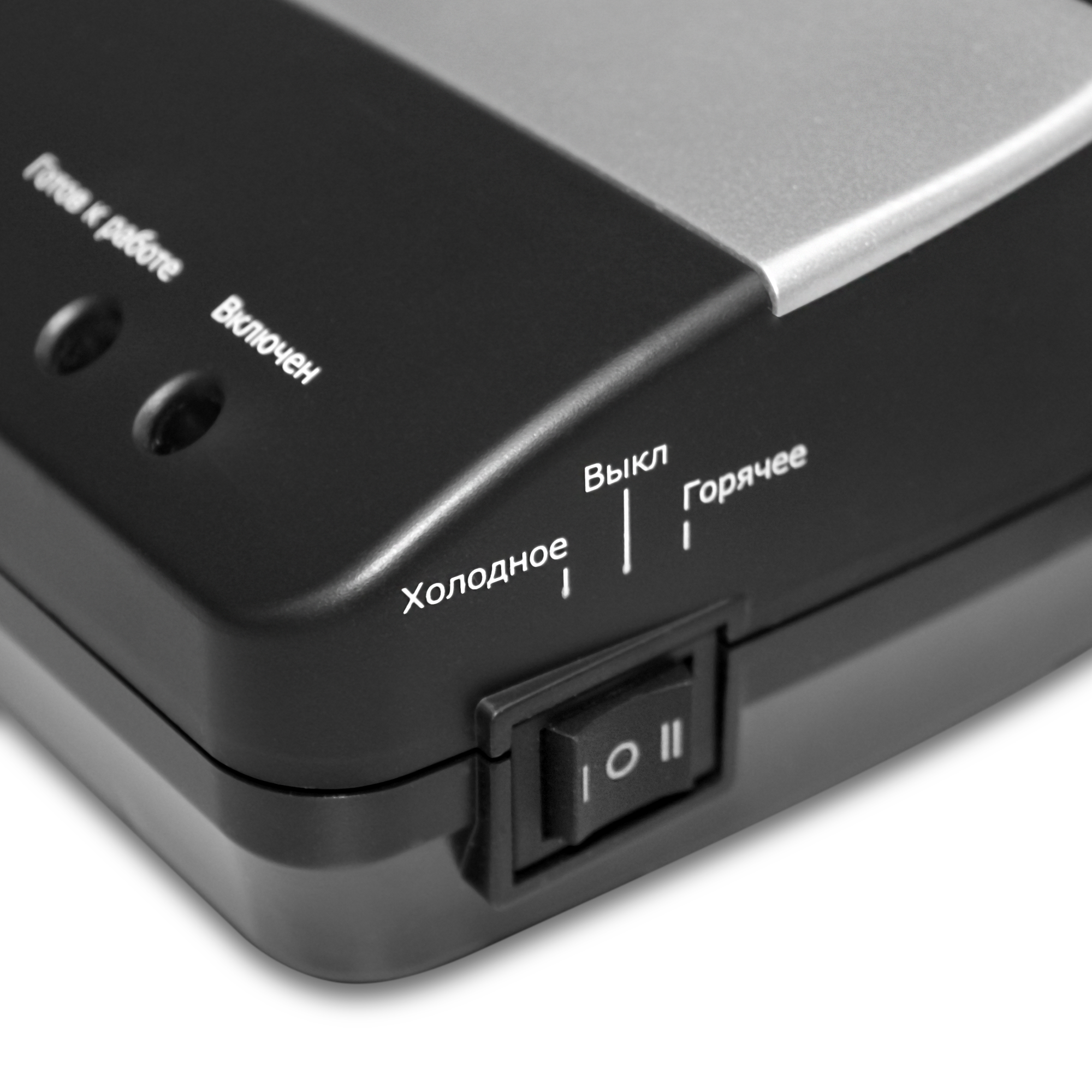 ЛМА4-2ЭР Ламинатор лм a4-2r, а4, 2х150 (пленка 75-150мкм), 300 мм/мин, 2 вала, пласт. корпус, мах толщина 0,6мм, разжим валов Гелеос Santreyd  - Вид №4