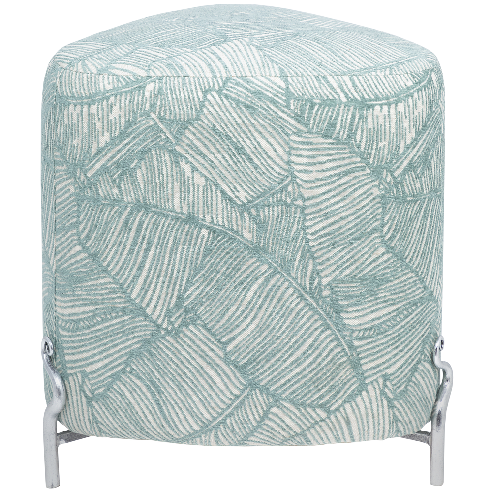 14033 Банкетка Авиньон Мята Серебро BOGACHO 4627196596450