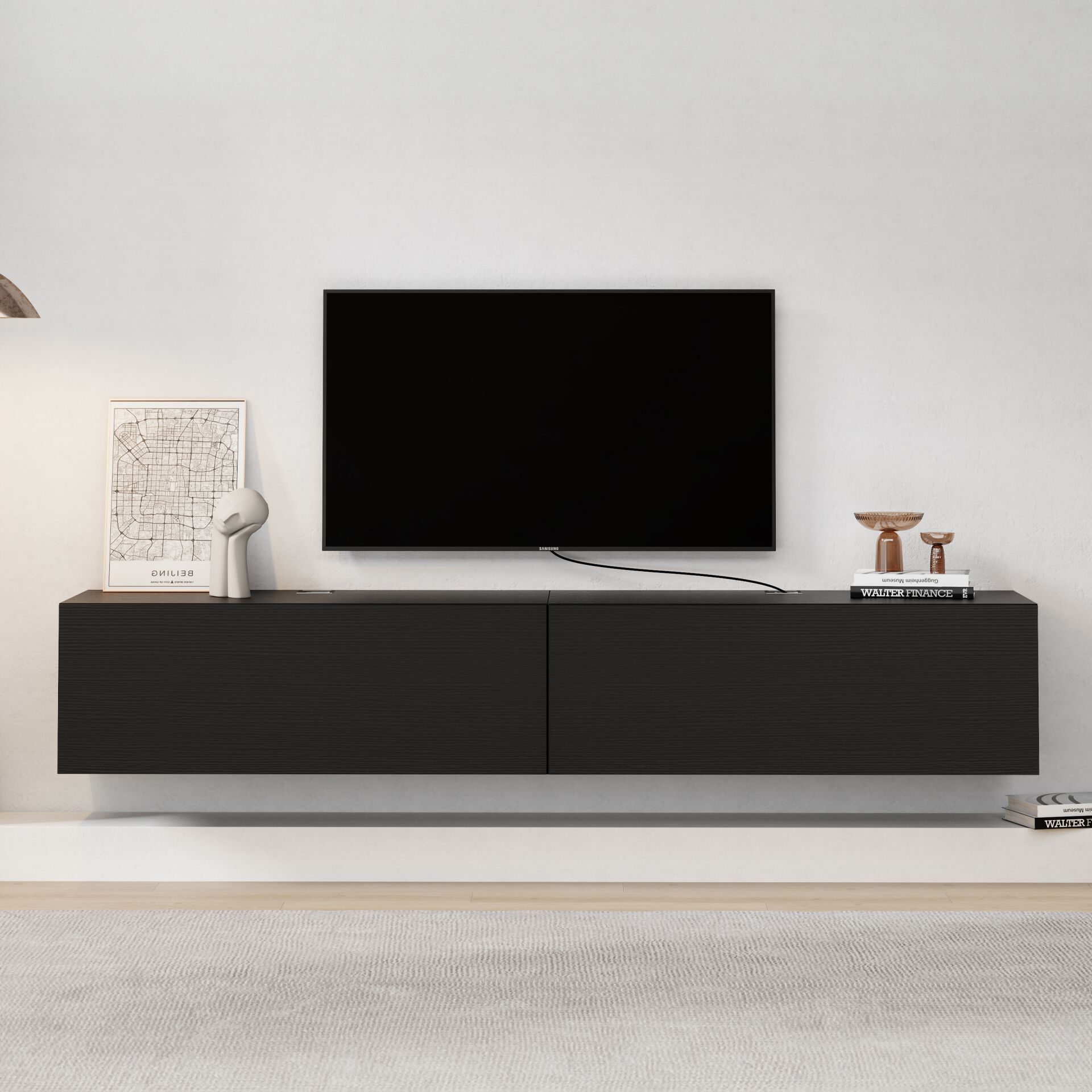 Модульная оборудованная стена установленная стеной в меламинированном Mobili Fiver Easy ARCH-00044646 - Вид №9