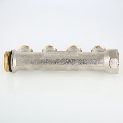 VTc.500.NE.060504 Коллектор c наружной резьбой под "евроконус" Valtec 1", 4 х 3/4", "евроконус"  - Вид №4