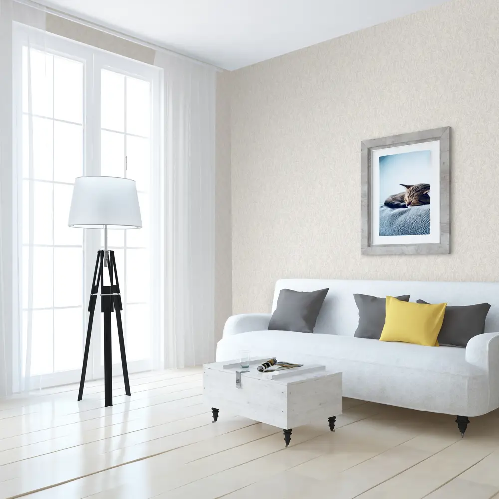 Обои флизелиновые Victoria Stenova Don Corleone жёлтые 1.06 м 889802 STLM-2201756 - Вид №3