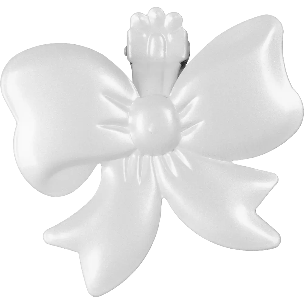 Клипса Бант металл цвет жемчуг ARTTEX STLM-2141260