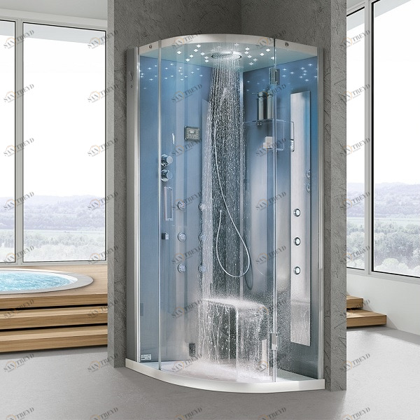 Душевая кабина угловая Tempo INTEGRA 100/100 см 1TPB1S3 Gruppo Geromin