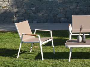 Алюминиевый садовый стул с порошковым покрытием