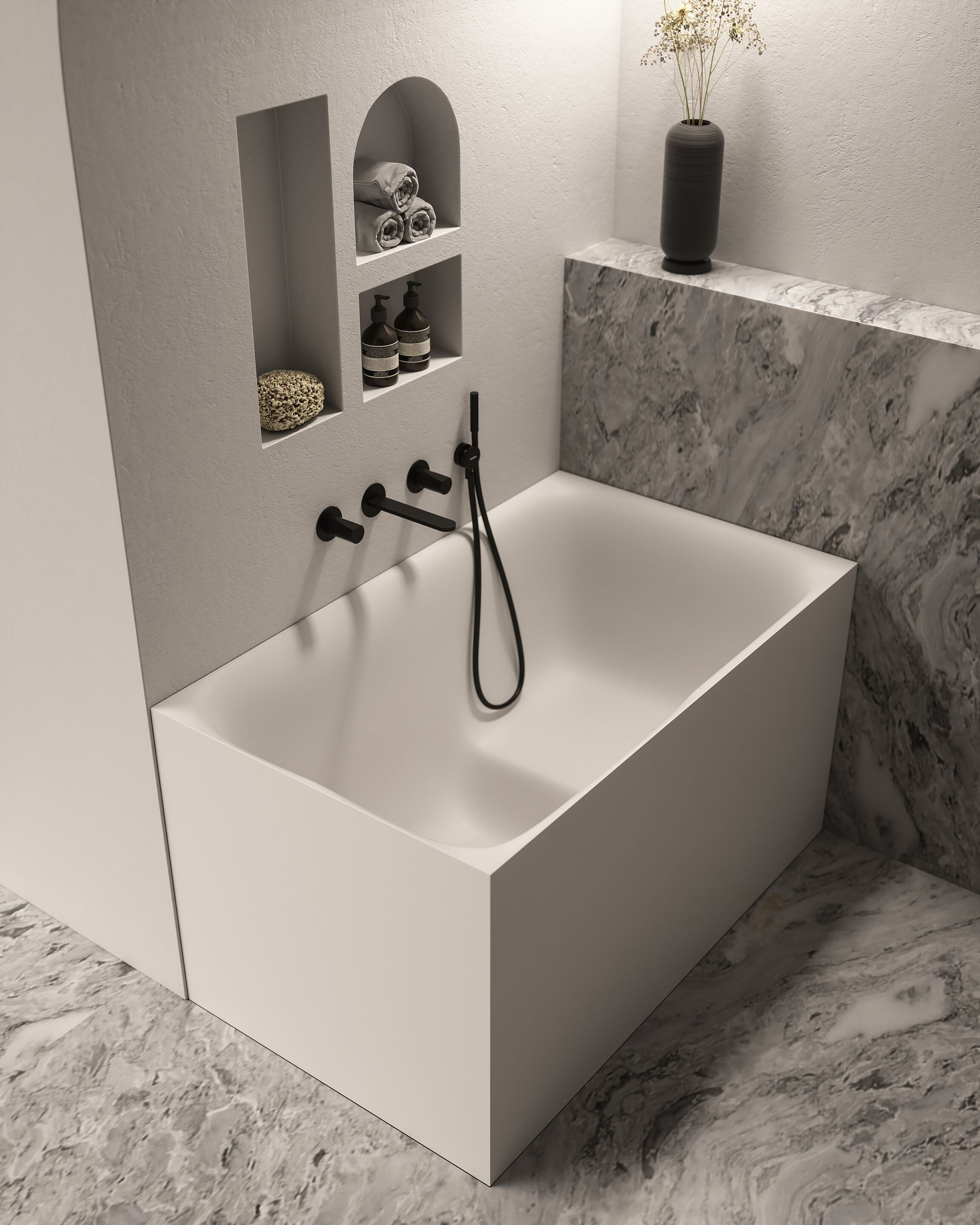 Прямоугольная ванна в Flumood® Antoniolupi CUBA ARCH-00141029 - Вид №6