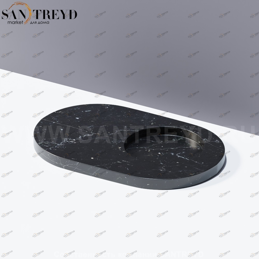 Agape CONSTELLATION Лоток из черного мрамора ACOM0306NM