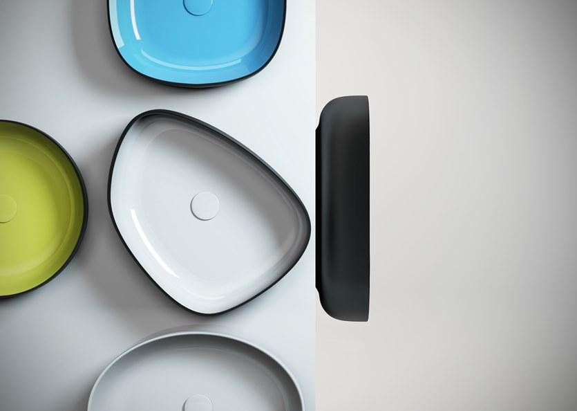 Met42040 Накладная раковина на столешницу  овальная Olympia Ceramica METAMORFOSI - Вид №2