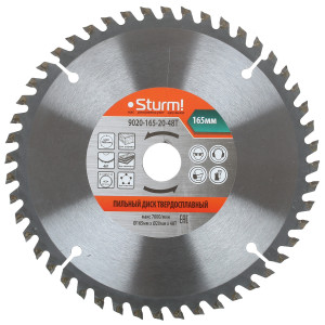 Диск пильный Sturm! 9020-165x20/16x48T 1287262