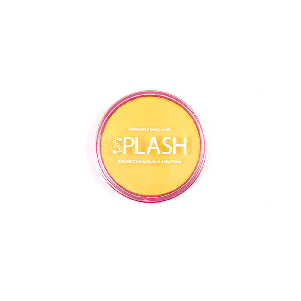 090105 Профессиональный аквагрим в шайбе желтый SPLASH 
