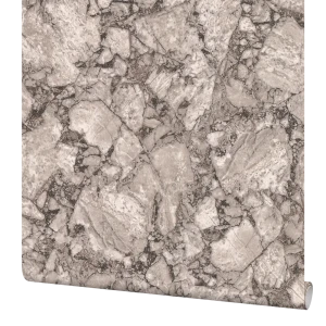 Обои флизелиновые Palitra Life Berg коричневые 0.53 м PL51036-82