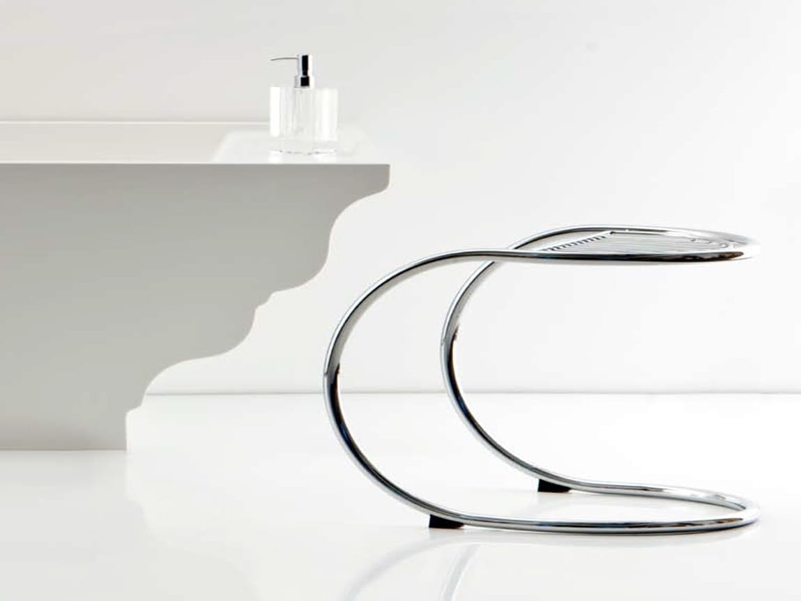 Стальной консольный низкий стул Rapsel Stool ARCH-00068490 - Вид №2