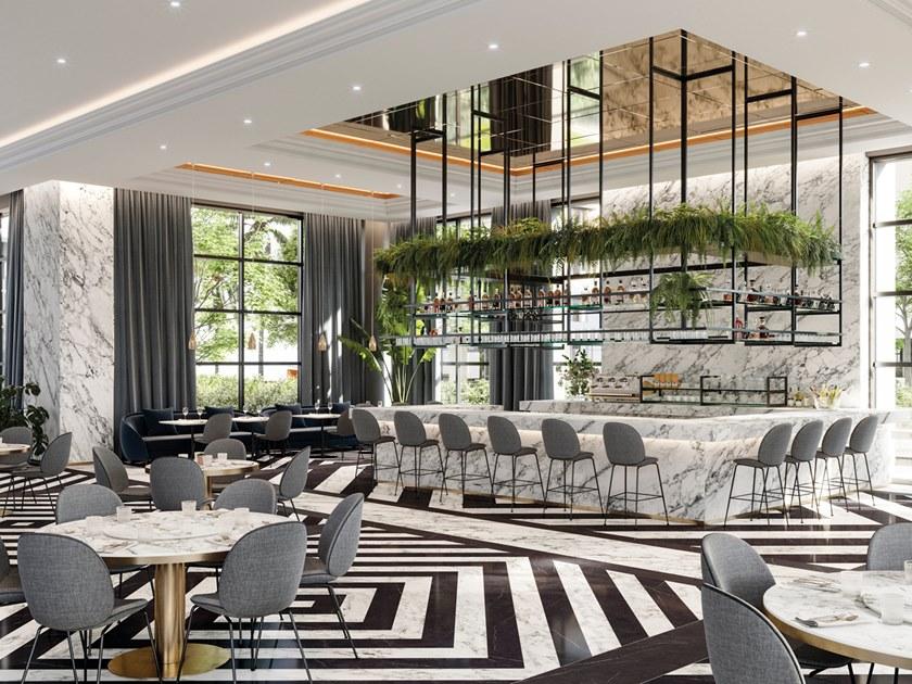 URBATEK Настенная / напольная плитка из керамогранита с эффектом мрамора Xtone sun-id-1413775 - Вид №2