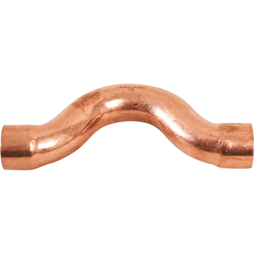 Обвод двухраструбный Hailiang ø15 мм медь STLM-2015182 - Вид №2