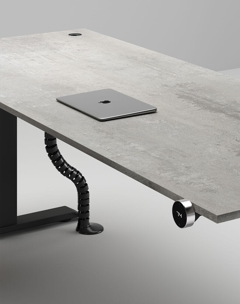 Деревянный регулируемый по высоте угловой стол с системой люверсов WORKSPACE MAX TRIPLE MOTOR ARCH-00114643 - Вид №36