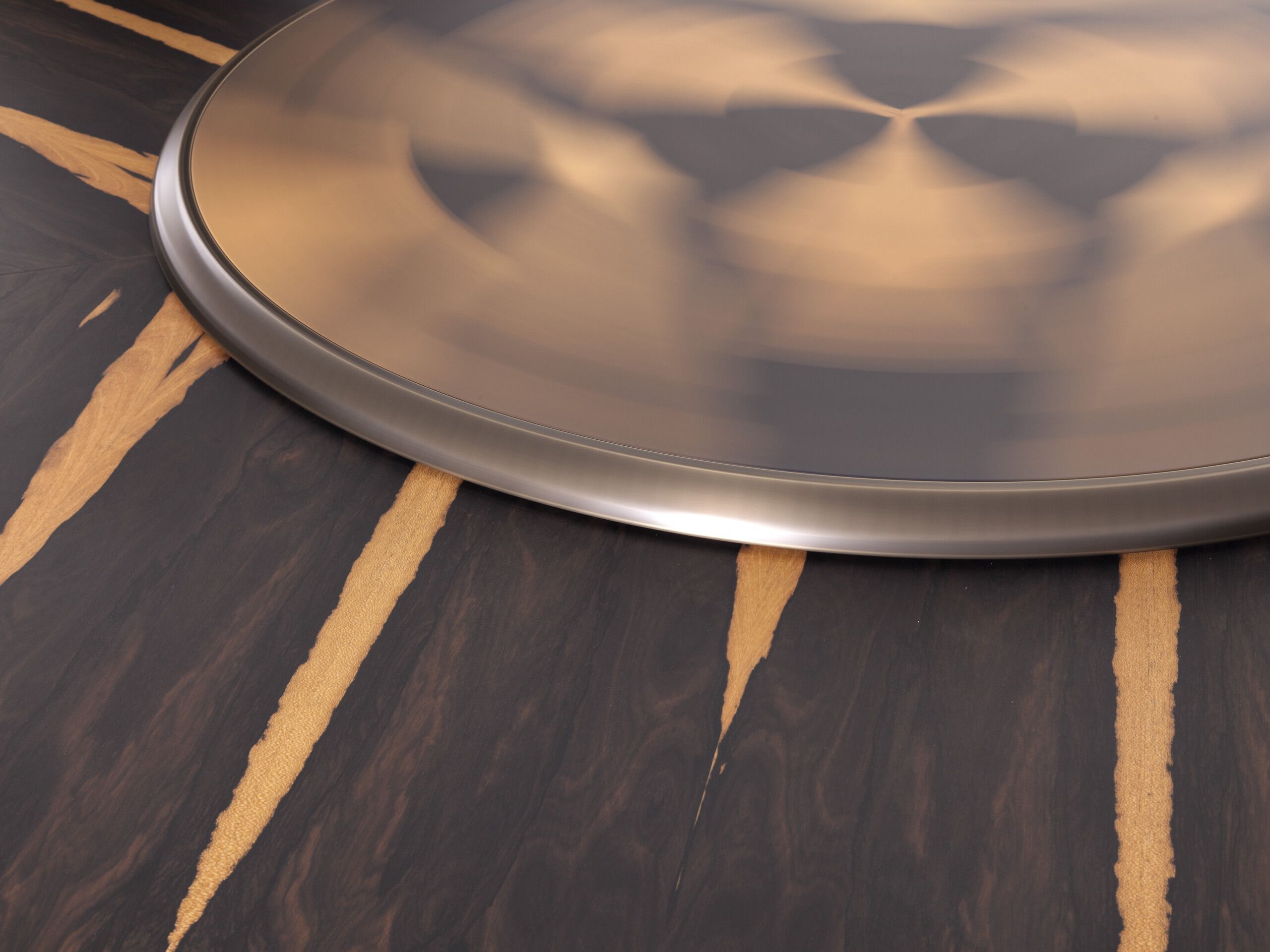 Круглый деревянный стол с Lazy Susan Lorenzo Tondelli Орасио ARCH-00052819 - Вид №2