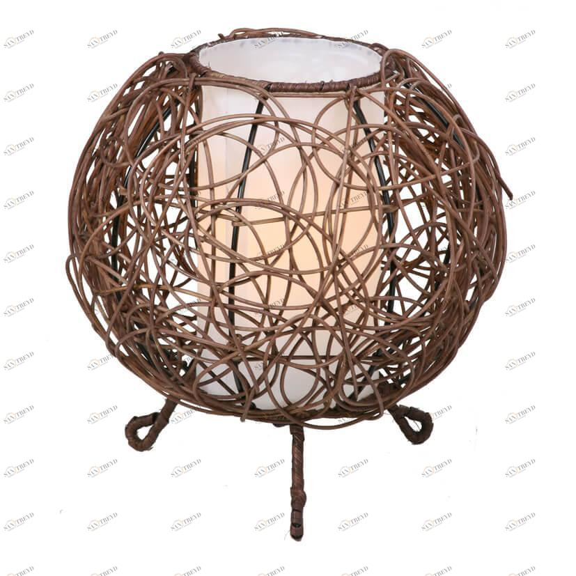 Лампа настольная коричневая Vitaluce V6916/1L VITALUCE  00-3907929 Коричневый 