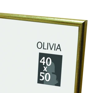 Рамка Olivia 40x50 см пластик цвет золото 86109083 STLM-2113632