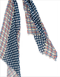 SASKIA_N Шаль 70/190 45% хлопок 55%лен PETRUSSE